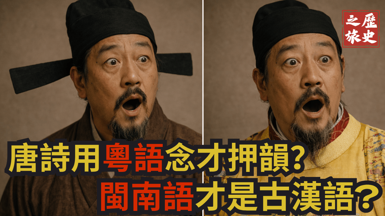 唐詩用粵語念才押韻？閩南語才是古漢語真正的活化石！
